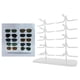 thumbnail image 5 of Soporte para gafas de terre de filas, soporte para gafas, instalación sencilla, giratorio y fácil desmontaje , blanco Yotijar estante para gafas de sol, 5 of 10