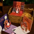 thumbnail image 7 of Sylvtty Christmas Greeting Card 3D Pop Up Holiday Greeting Card Xmas Reindeer Santa Greeting Card with Envelope New Year Gift for Family Friends, 7 of 7