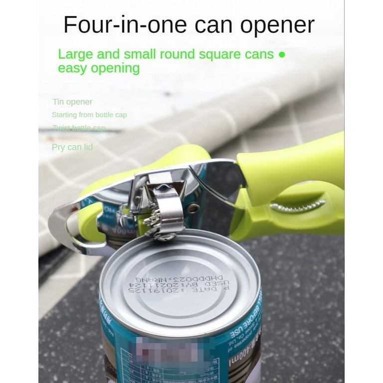 Soft Edge Can Opener, Manual Durable Stainless Steel Can Openers