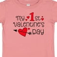 thumbnail image 4 of Inktastic My First Valentines Day Red Hearts and Arrow Boys or Girls Baby T-Shirt, 4 of 5