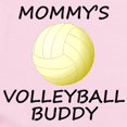 thumbnail image 2 of CafePress - Mommys Volleyball Buddy Body Suit - Baby Light Bodysuit, Size Newborn - 24 Months, 2 of 4