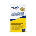 thumbnail image 3 of (2 pack) Equate Pesticide-Free Cocoa Butter Phenylephrine HCl Hemorrhoid Relief Suppository for Hemorrhoids 24 Count, 3 of 10