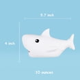 thumbnail image 3 of TriPro Shark Silicone Nursery Night Light Beach Room Decor Desk Lamp Bedroom Decorations, 3 of 7