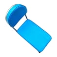 thumbnail image 2 of Cojín de asiento de bicicleta, piezas de sillín de bicicleta, asiento trasero de bicicleta de repuesto grueso para adultos Azul, 2 of 9