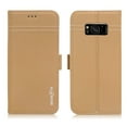 thumbnail image 2 of Galaxy s8 Case, Mignova Galaxy S8 Wallet Case Genuine Premium Leather Case (Magnetic Closure) (Card Holder) with Stand Flip for Samsung Galaxy S8 Galaxy S8 2017 Release (Khaki), 2 of 6