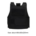 thumbnail image 4 of JShteea Camiseta Interior Multifuncional para Exteriores  Chaleco Protector Corporal Impermeable (negro), 4 of 9