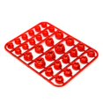 thumbnail image 2 of Tapon Para Moto Rasen Tornillo De Plastico Decorativo Tipo Cupula             rojo, 2 of 5