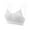 White, variant on Women's Seamless Cami Bra V Neck Padded Bralette Spaghetti Strap Pullover Style Bras Tank Top Wire Free "XL, White"
