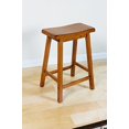 thumbnail image 1 of ACME Gaucho Counter Height Stool (Set-2) - 0 - Oak - 24" Seat Height, 1 of 2