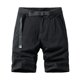 thumbnail image 1 of Pantalones Cortos Casuales de Verano para Hombres Al Aire Libre de Ajuste Suelto de Bolsillo Múltiple de Cinco Cuartos de Pantalones, Incluido el Cinturón para Deportes Y Viajes, 1 of 4