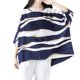 thumbnail image 1 of Gibobby Playera de Verano para Mujer Camisa grande Mujer Top Algodón Lino Tamaño Rayas sueltas Manga corta O-cuello Blusa de mujer(Marina,G), 1 of 5