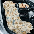 thumbnail image 2 of ZUXONGSY Car Seat Cover Towel Floral Print Auto Front Seat Covers Non-Slip Sprints Towel Car Seat Covers Universal Fit for Cars Suvs Vans Trucks, 2 of 8