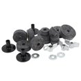 thumbnail image 4 of Cymbal Replacement Accessories, 21Pcs Prevent Collision Hi Hat Cup Felt Height Positioning  For Drum Kits Black,Grey, 4 of 8