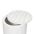 thumbnail image 2 of Liberty Furniture Modern Farmhouse White Drum End Table, 2 of 5