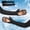 Black#71, variant on Black Ice Silk Cooling Arm Sleeves with Thumb Holes, UPF 50+ Sun Protection 21.1-Inch Long Athletic Compression Sleeves for Cycling & Sports