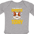 thumbnail image 4 of Inktastic Hamster Kids Pet Gift Boys or Girls Long Sleeve Baby Bodysuit, 4 of 5