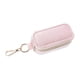 thumbnail image 2 of Mini estuche de joyería llavero con anilla para llaves Protector de terciopelo bolsa de almacenamiento organizador joyero de viaje para exhibir cadena Rosa, 2 of 8