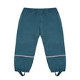 thumbnail image 2 of Kids Rain-Proof Pants High Elastic Waist Trousers Ankle-Banded Pants, 2 of 5