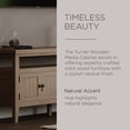 thumbnail image 7 of Maven Lane Turner Wooden Media Unit in Antiqued White Finish, 7 of 7