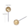 thumbnail image 2 of VERDANVERSE 400Set Golden Round Push Pin Tacks for DIY Projects and Daily Work, 2 of 8