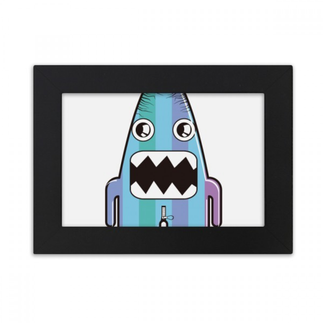 Universe Alien Monster Blue Monster Desktop Photo Frame Ornaments Picture Art Painting