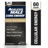 (2 pack) (2 Pack) Ageless Male Core Energy for Men - Fast-Absorbing NMN for Conversion to NAD+ - Fight Fatigue & Promote Sustainable Energy on The Cellular Level, No Caffeine (60 Capsules)