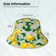 thumbnail image 3 of Balery Lemon1 Sombreros para el sol para hombre y mujer, sombrero de pescador con UPF 50+, 3 of 6