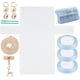 thumbnail image 1 of Kit para tejer y hacer bolsos a crochet: incluye láminas de plástico, malla y cintas para manualidades, accesorios y agujas de tejer., 1 of 7