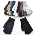 thumbnail image 4 of Guardurnaity 1 par de guantes de punto elásticos transpirables para hombres y mujeres, guantes cálidos portátiles para deportes de ciclismo para guantes y mitones Gris oscuro, 4 of 6