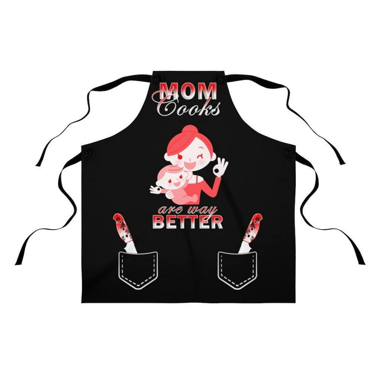 The Best Mom Apron - Mother'S Day Gift - Mom Apron - Cute Mom Gift