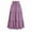1270#Purple, variant on GXIPO Women's Comfy Midi Skirt High Waist Floral Tiered Skirt Flowy Elastic Summer Boho Skirt Blue M