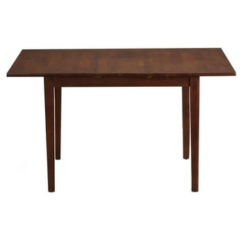 East West Furniture Norfolk 42-54 Inch Rectangular Dining Table with Butterfly Leaf