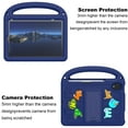 thumbnail image 6 of Decase for iPad Mini 7th(A17 Pro) 2024 / Mini 6th Generation 8.3" 2021, Kids EVA Cover with Stand Handle, for iPad Mini 7 6 8.3 Inch (A2995 A2996 A2567 A2568 A2569),Case With shoulder Strap,Navyblue, 6 of 9