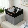 thumbnail image 4 of Storage Basket Fabric Material Foldable Storage Basket Home Clothing toys Miscellaneous Storage Basket, 4 of 7