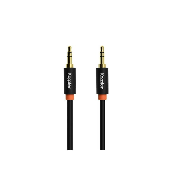 KOPPLEN AUDIO AUX CABLE 3.3' M-M BLACK