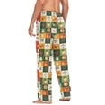 thumbnail image 6 of Christmas Squares Snowmen Hearts Men's Pajama Pants with Pocket Lounge Pants Pajama Sleep Pant Pj Comfortable, 6 of 7