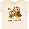 thumbnail image 4 of Inktastic Owl Always Love You- Cute Owl Family Boys or Girls Baby Bodysuit, 4 of 5
