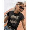 thumbnail image 2 of Wild Print T-Shirt Women -Image by Shutterstock, Female 3X-Large, 2 of 4