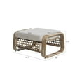 thumbnail image 6 of Ulax Furniture Aluminum Outdoor Ottoman With Olefin Cushion, 6 of 6