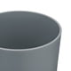 thumbnail image 4 of Uxcell 4 Paquete Macetas de 3.5 pulgadas Plástico con Agujeros de Drenaje para Cactus y Plantas de Interior Gris, 4 of 7