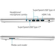 HP - 14 Laptop - Intel Celeron - 4GB Memory - 64GB eMMC - Snowflake white
