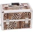 thumbnail image 2 of Sunrise I3164LPBR Leopard Trolley Makeup Case, 2 of 4