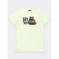 thumbnail image 6 of MyMoodTee Wanna Pet My Kitty, Graphic Cotton T-shirt, 6 of 9