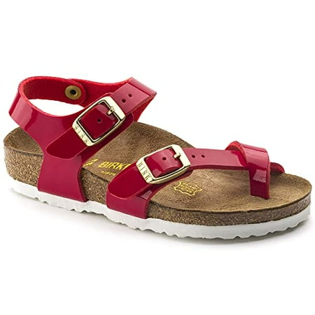 

Birkenstock Kids Taormina Patent Tango Red 26 EU Regular