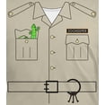 thumbnail image 4 of Halloween Zookeeper Costume Mens T Shirt, 4 of 5