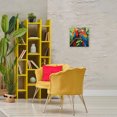 thumbnail image 3 of Stupell Industries Coastal Tropical Parrot Pair Canvas Art, 17 x 17, by Petals Prints Design, 3 of 8