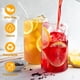 thumbnail image 4 of Vasos de Vidrio Sungwoo 4PCS con Tapas y Popotes de Bambú 500mL Transparentes, 4 of 7