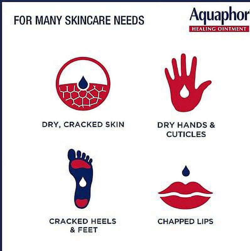 Aquaphor Advanced Therapy Healing Ointment For Dry Cracked Skin 14 oz.