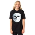 thumbnail image 7 of Star Trek Men's Starship Enterprise Silhouette Moon Background T-Shirt, 7 of 7