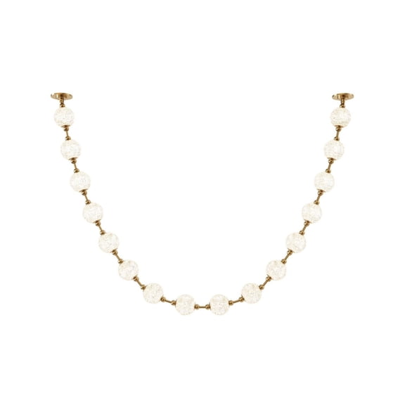 Alora Lighting Pd321716-Rt Marni 9-1/2-Ft Wide 3000K Led Linear Pendant - Brass